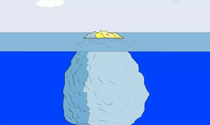 Den Eisberg lupfen