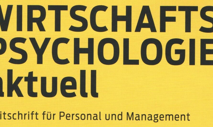 Wirtschaftspsychologie aktuell