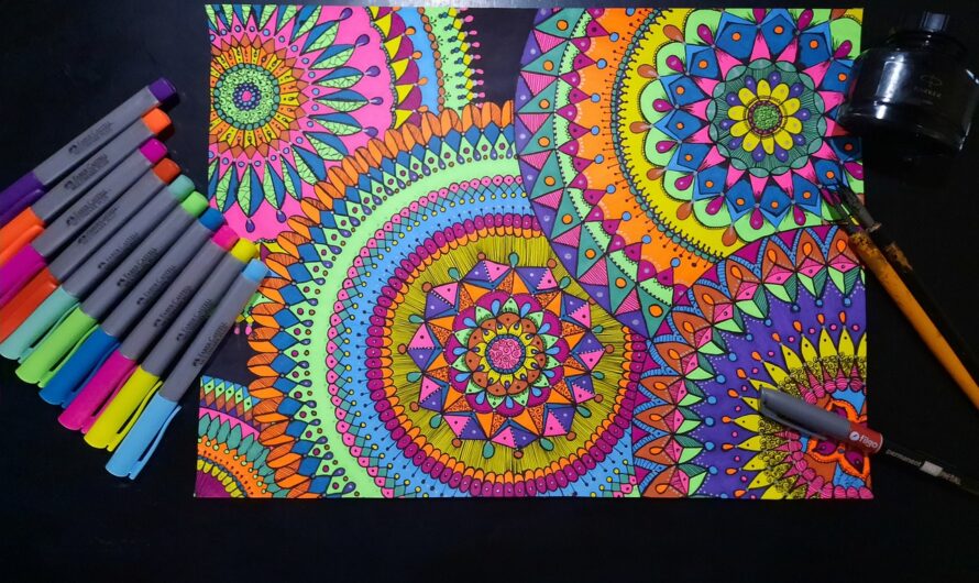 Mandalas kreieren – und wieder zerstören