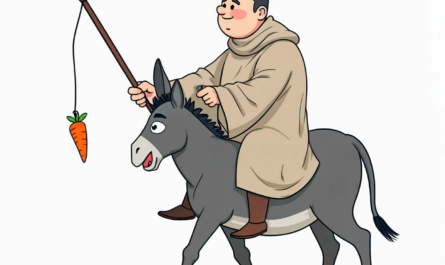 Die Nummer mit dem Esel und der Karotte