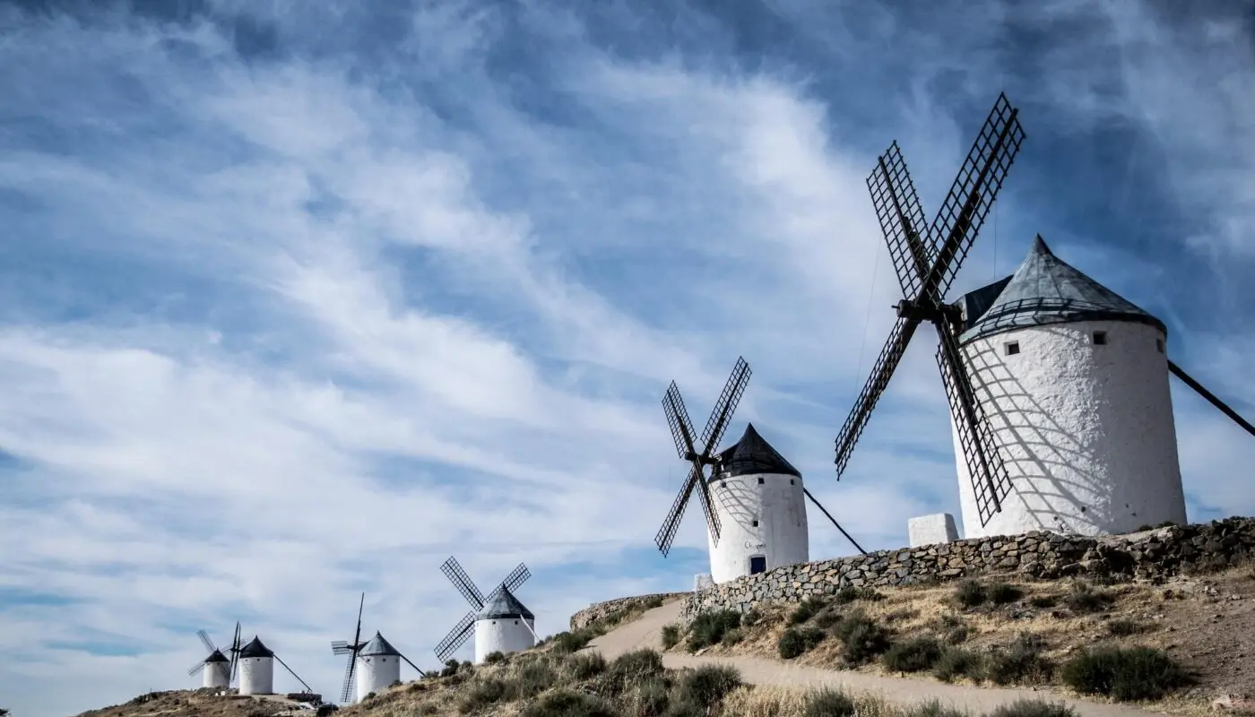 Windmühlen - Don Quichotte