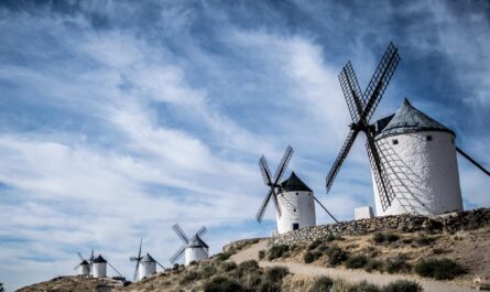 Windmühlen - Don Quichotte