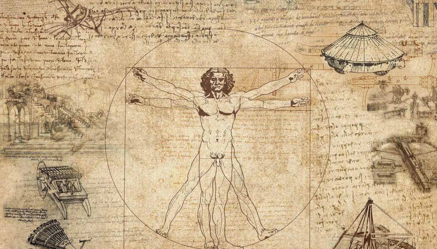 Leonardo da Vinci: Vitruvianischer Mensch